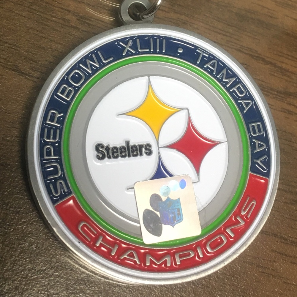 Super Bowl XLIII Pittsburgh Steelers Keychain